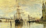 Claude Monet Canvas Paintings - The Seine At Rouen